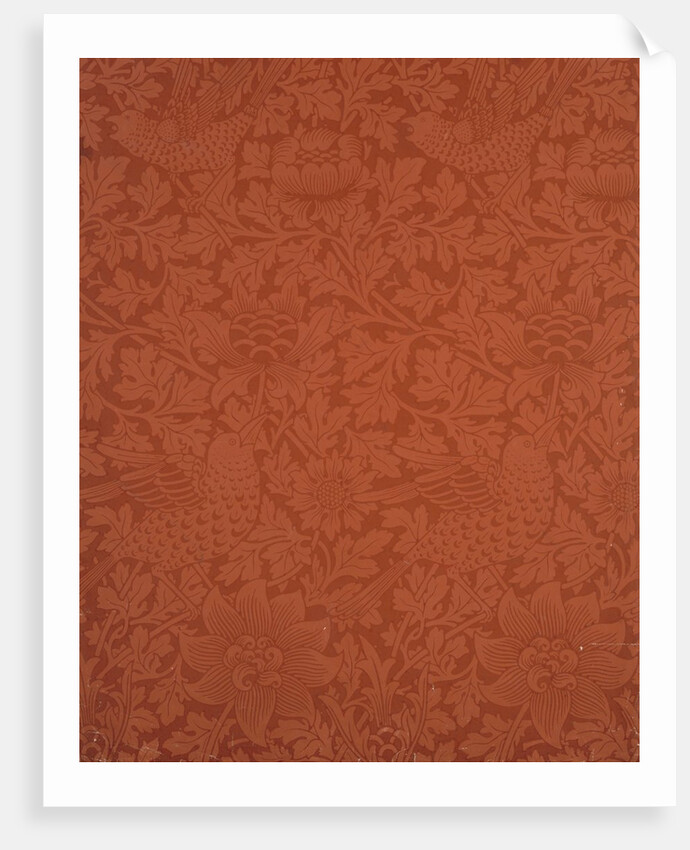 Bird and Anemone wallpaper by William Morris