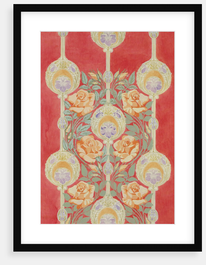 Textile design by Albert Edward Hayes