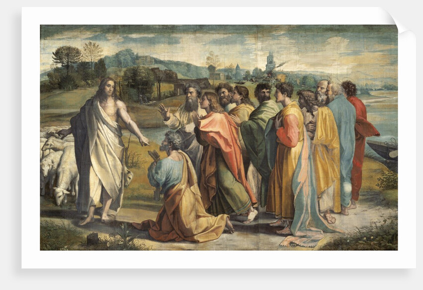 Christs Charge to Peter by Raphael