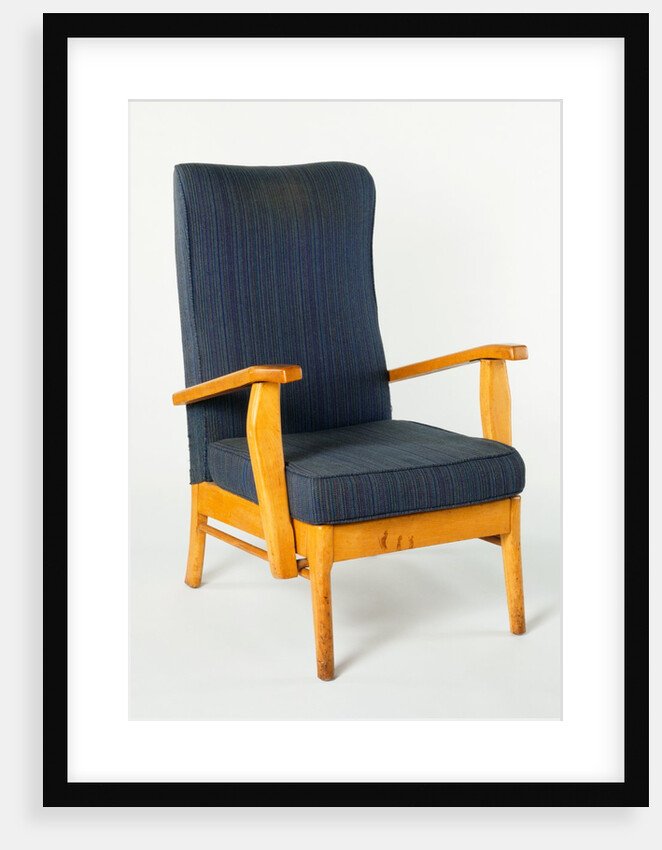 Lounge Chair. Origins unknown, mid-20th century by Unknown