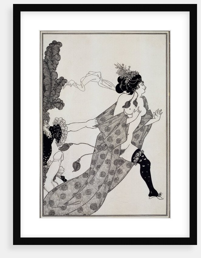 Cinesias Entreating Myrrhine to Coition by Aubrey Beardsley