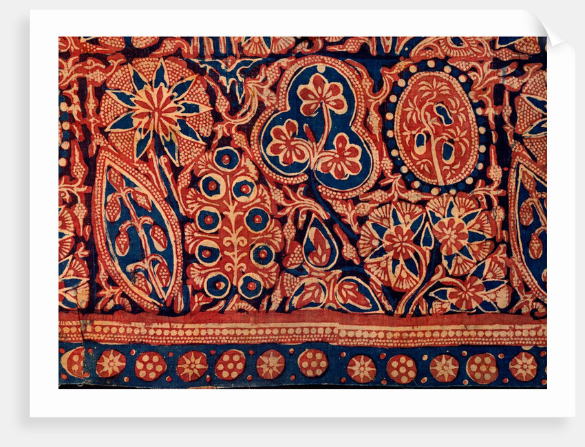 Ceremonial banner, detail by Unknown