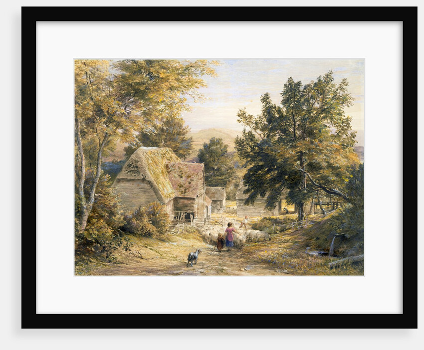 Farmyard Nr by Samuel Palmer