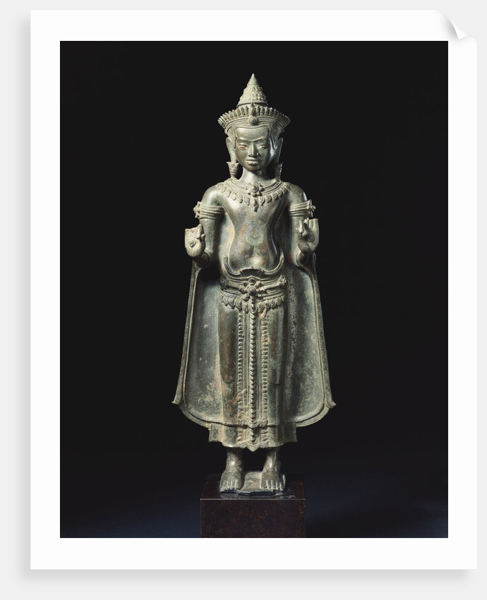 Standing Buddha. Cambodia, mid-12th century by Unknown