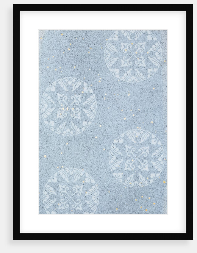Japanese sliding door paper by Unknown