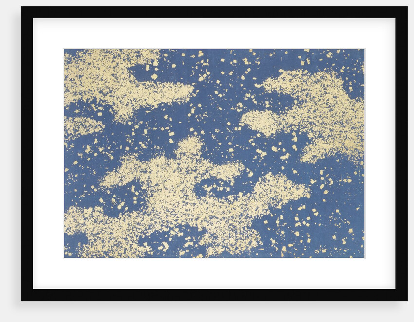 Japanese sliding door paper by Unknown