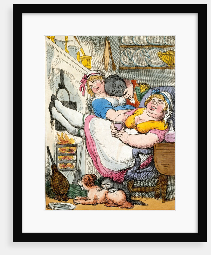 Kitchin Stuff by Thomas Rowlandson