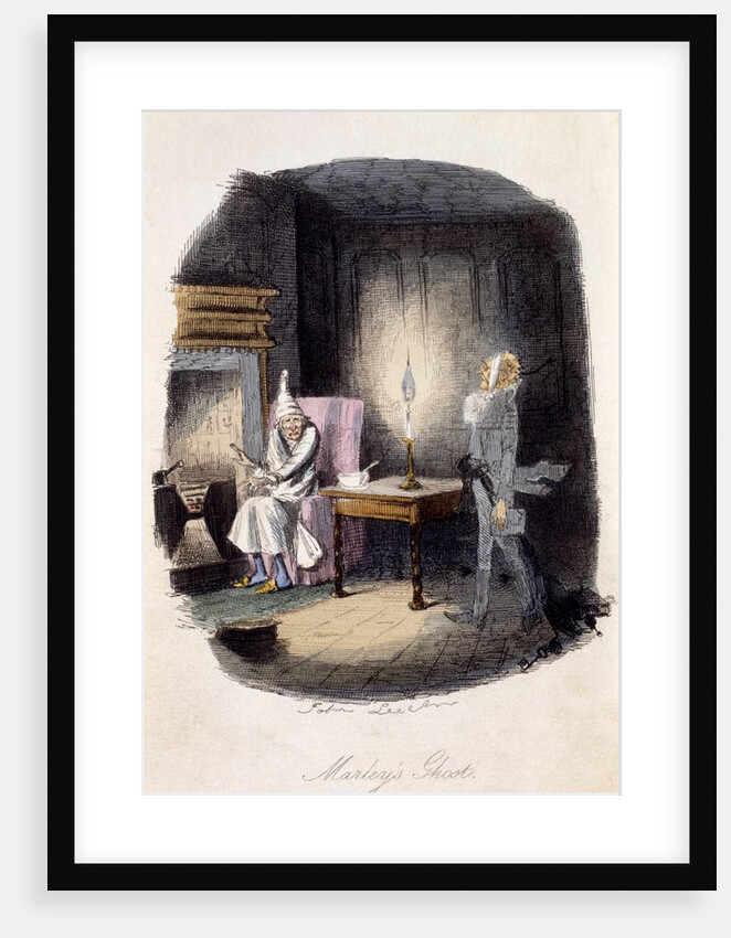 Marley's Ghost by John Leech