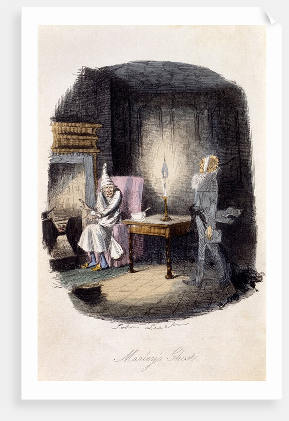 Marley's Ghost by John Leech