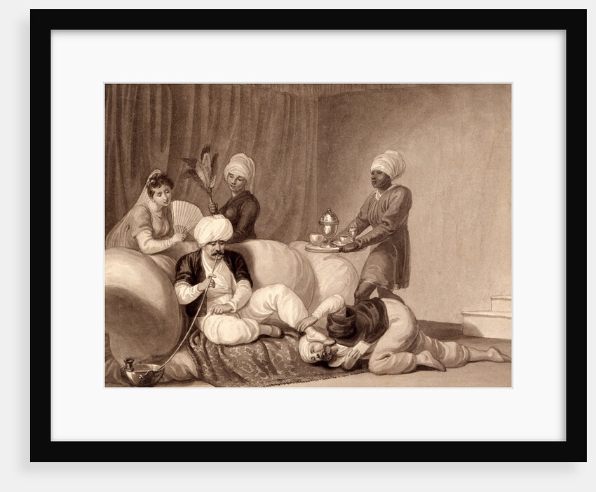 Turkish Pasha receiving pardon by William Marshall Craig