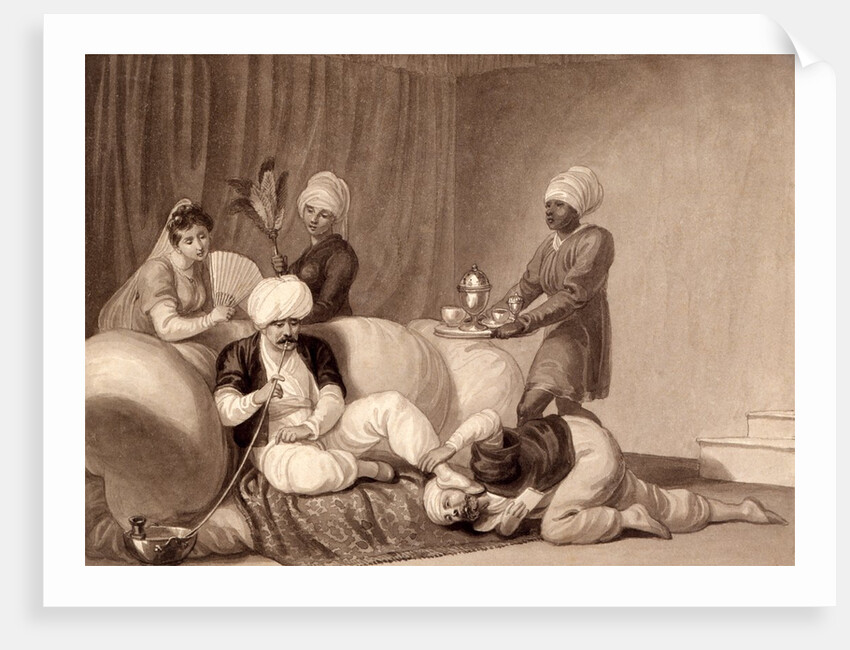 Turkish Pasha receiving pardon by William Marshall Craig