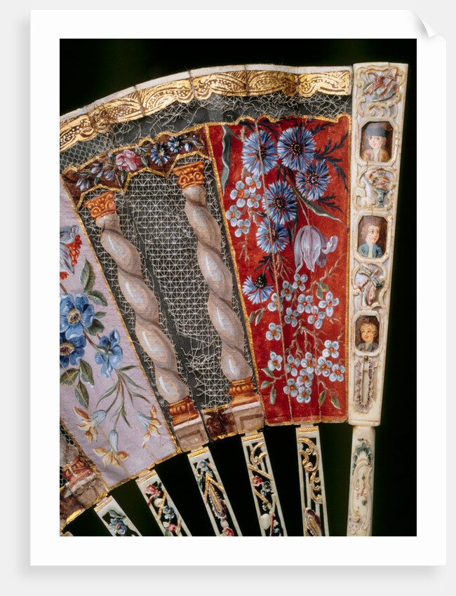 Bone Sticks Fan. France, 18th century by Unknown