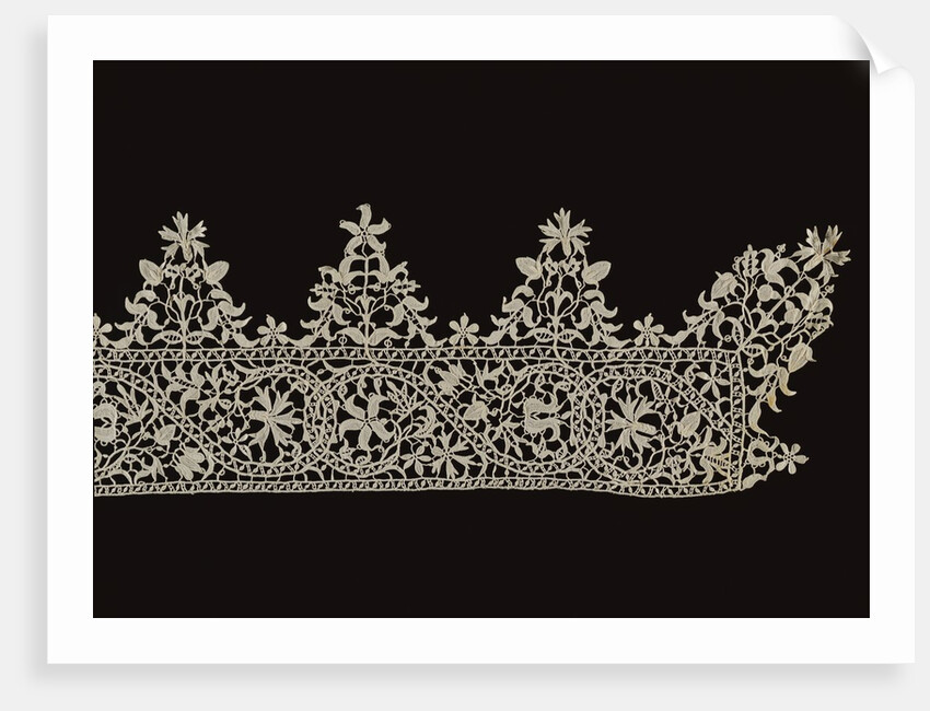 Lace. Italy, 16th-17th century by Unknown
