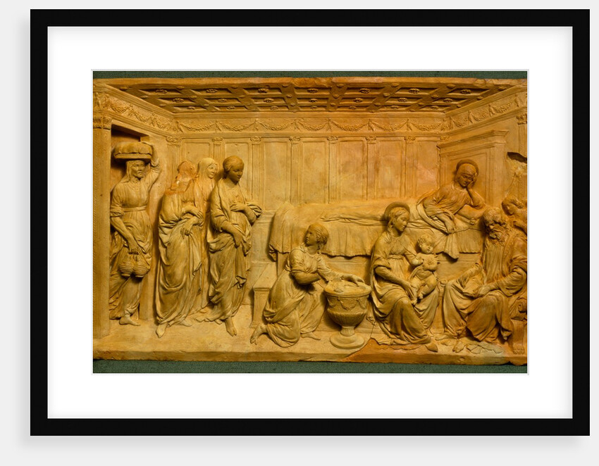 The Birth of St John The Baptist by Benedetto da Maiano
