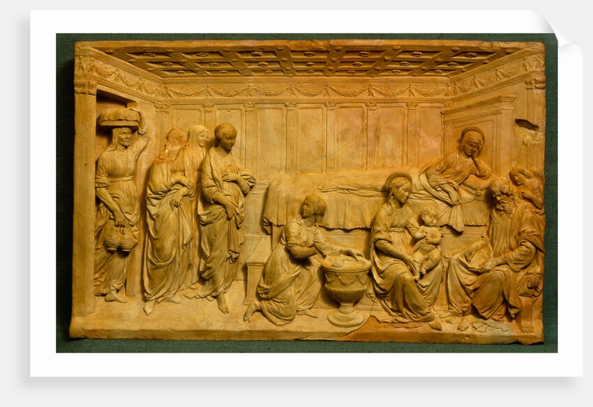 The Birth of St John The Baptist by Benedetto da Maiano