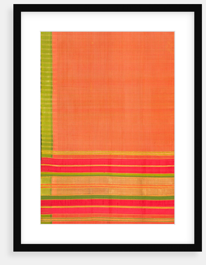 Lungi, a man's garment. Punjab, Pakistan,  early 20th century by Unknown