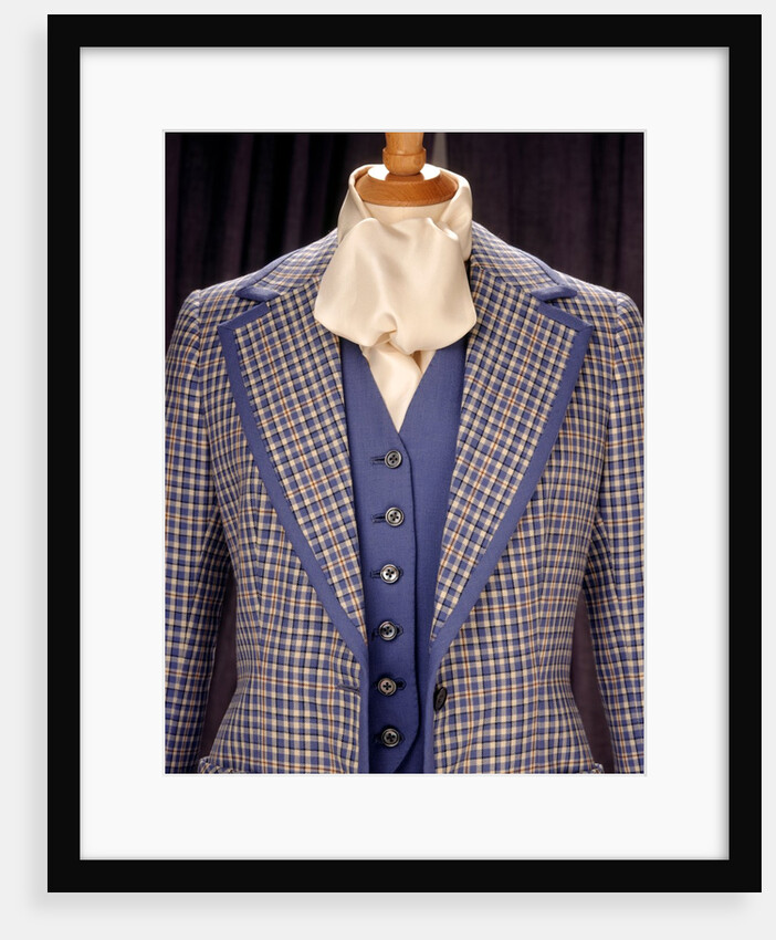 Three piece trouser suit by Tommy Nutter & Yves Saint Laurent
