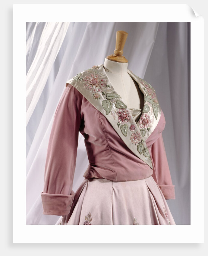 Embroidered dress and jacket by Norman Hartnell