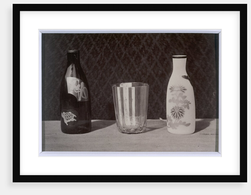 2 Bottles & glass by Charles Thurston Thompson