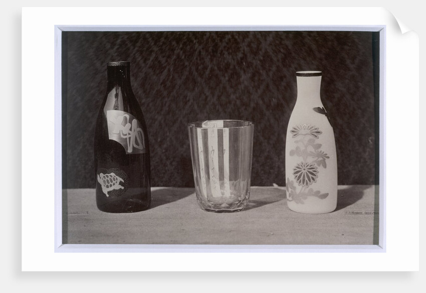 2 Bottles & glass by Charles Thurston Thompson