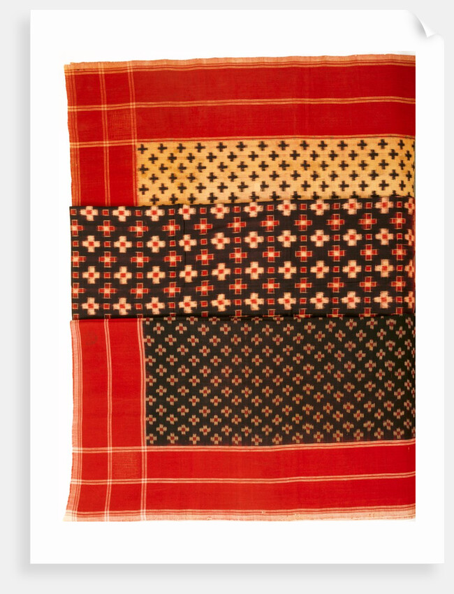Telia Rumals. Chirala, Andhra Pradesh, India, early 20th century by Unknown