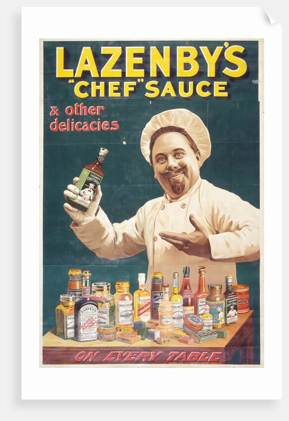 Lazenby's chef sauce and other delicacies on every table by S. H. Benson