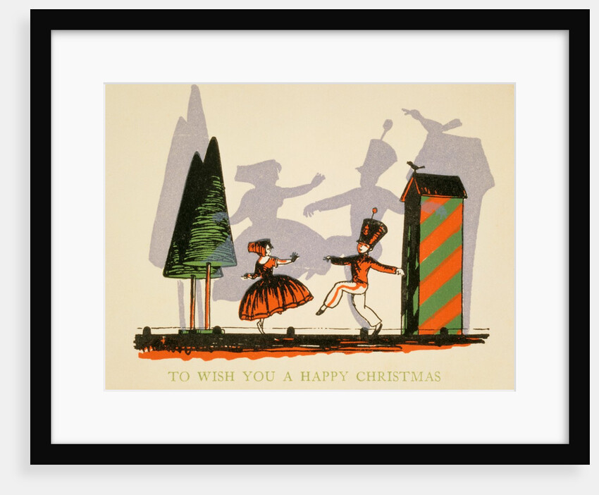 Christmas Card. England, 19th century by Anonymous