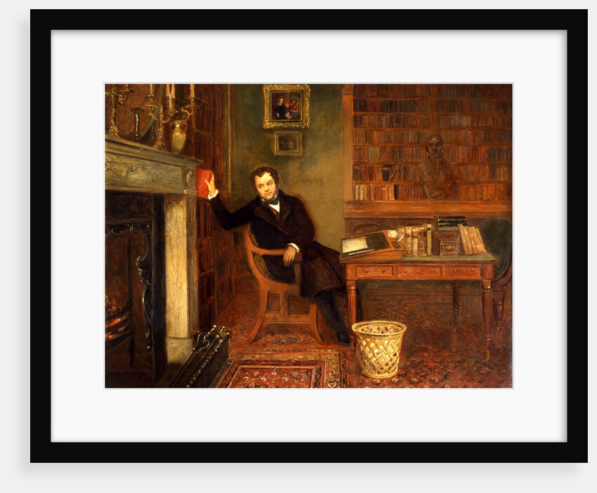 John Forster in his library by Edward Matthew Ward