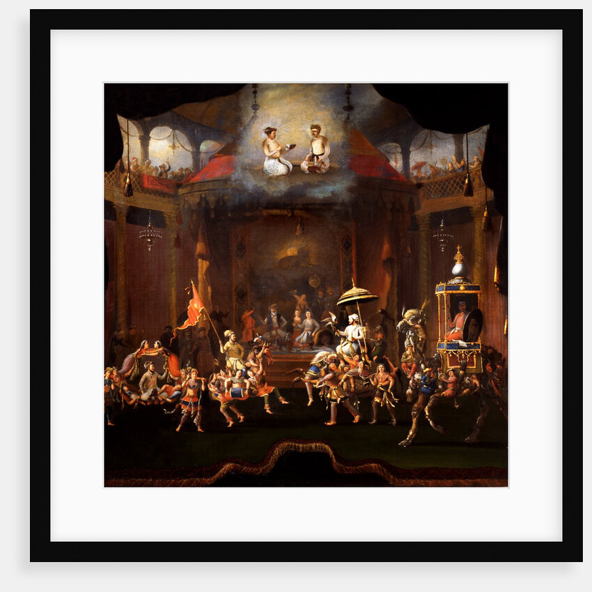 Parade of the Sons of Shah Jahan by Willem Schellinks