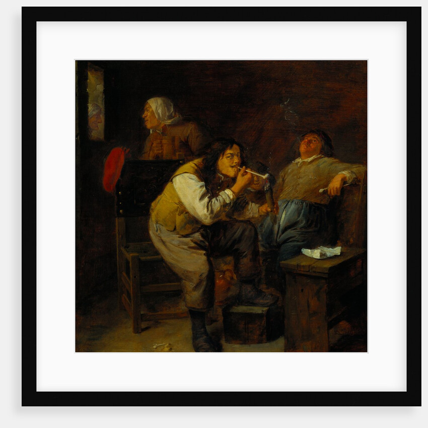 The Smokers by Adriaen Brouwer