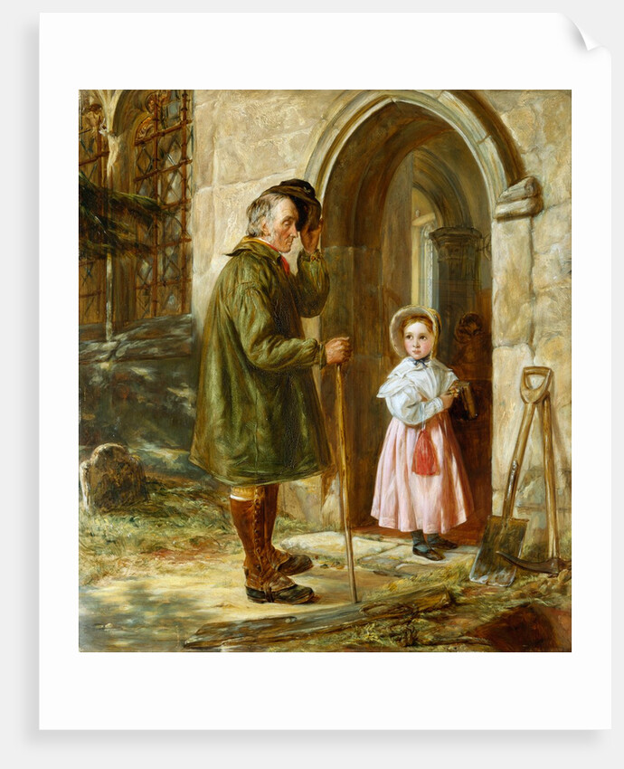 The Contrast - Youth and Age by John Callcott Horsley