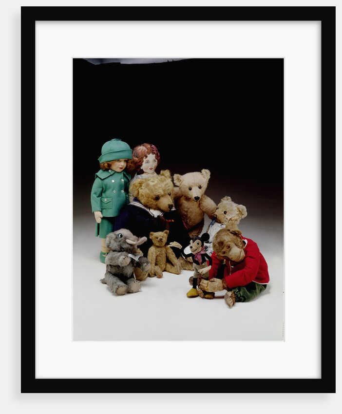 Group of Teddy Bears and Soft Toys by Anonymous