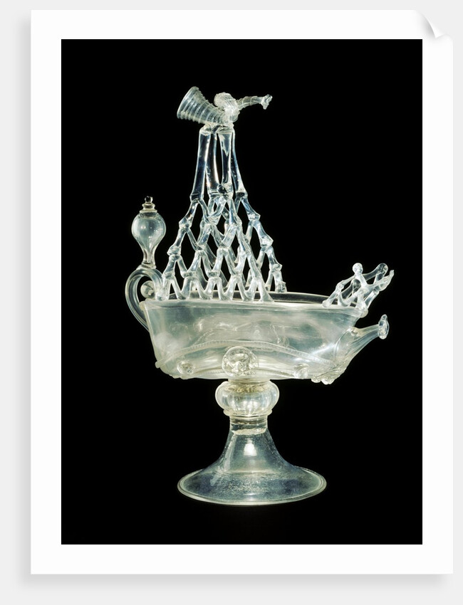 Ship-shaped ewer by Unknown