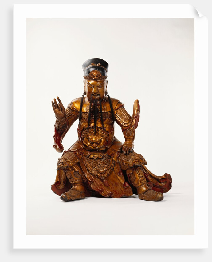 Temple figure. China, Ming or Qing Dinasty, 17th-18th century by Unknown