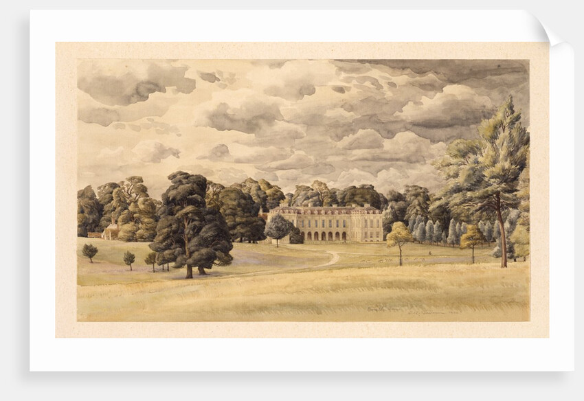 Boughton House, near Kettering by Stanley Roy Badmin