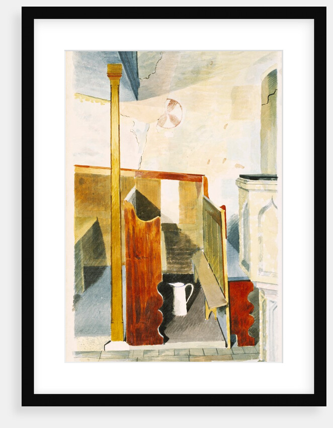 Interior, Church of SS Peter and Paul, Little Saling by Kenneth Rowntree