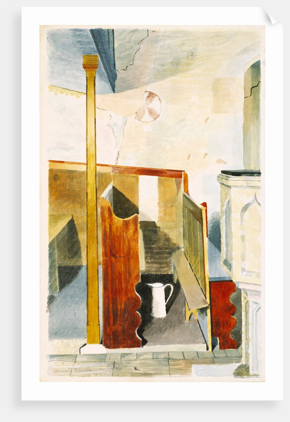 Interior, Church of SS Peter and Paul, Little Saling by Kenneth Rowntree