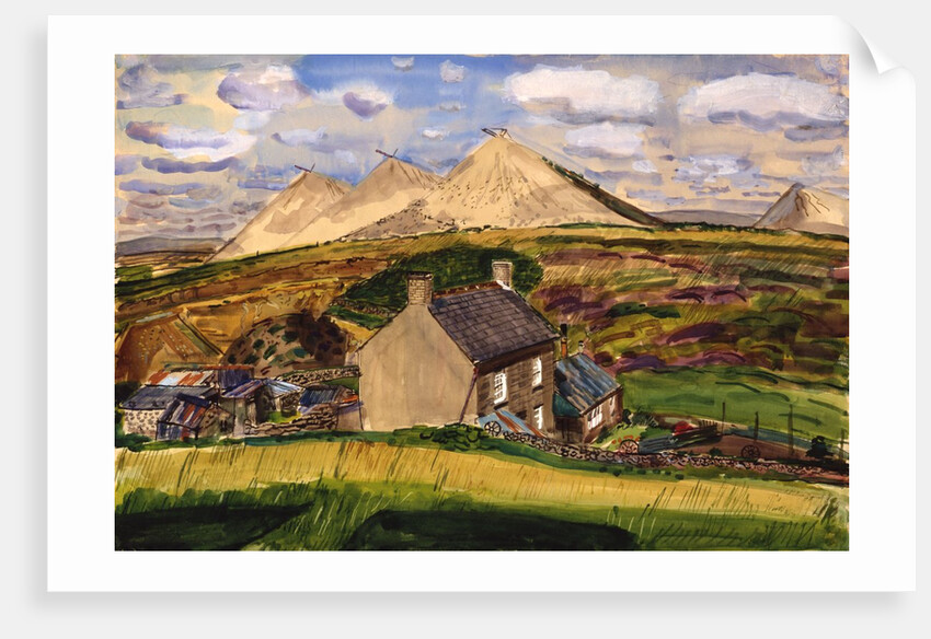 China Clay Works, Great Wheal Prosper by Ruskin Spear