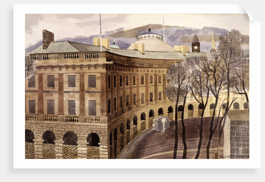 The Crescent, Buxton by Kenneth Rowntree