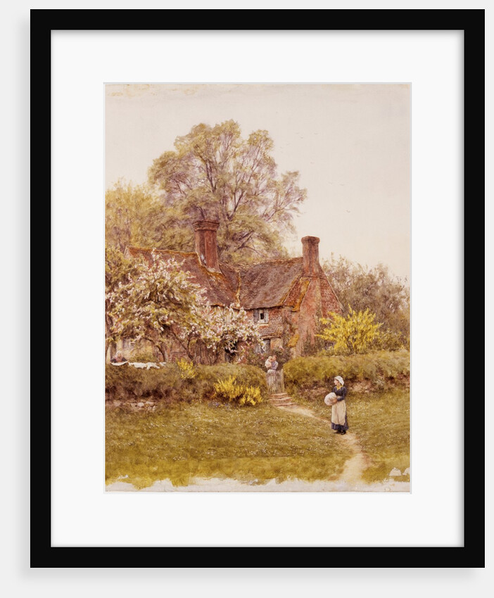 A Cottage at Chiddingfold, Surrey by Helen Allingham