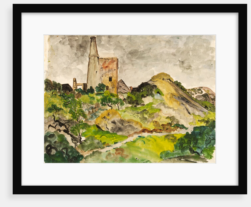 Disused Tin Mine, St.Agnes by Olive Cook