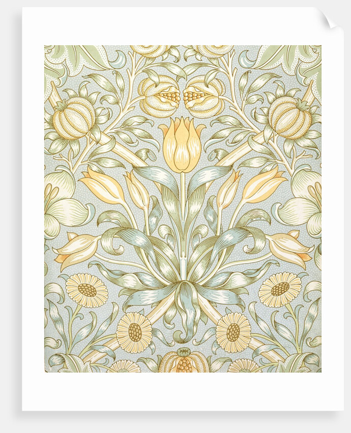 Lily and Pomegranate wallpaper by William Morris