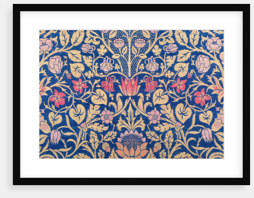 Violet and Columbine furnishing fabric by William Morris