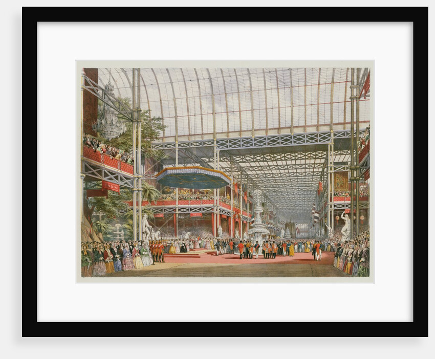 The Inauguration of The Great Exhibition by Joseph Nash