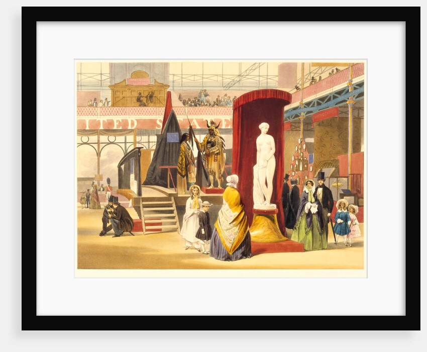 View of the Great Exhibition 1851 by John Absalom