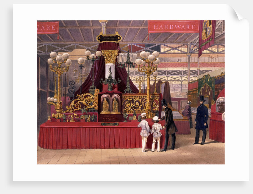 Part of the Birmingham Court at The Great Exhibition of 1851 by Unknown