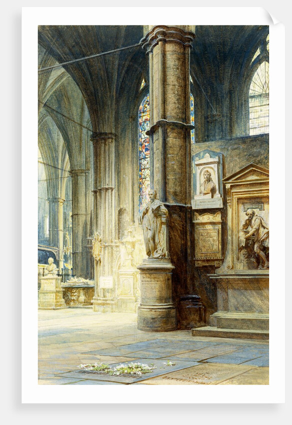 The Grave of Charles Dickens by Luke Fildes
