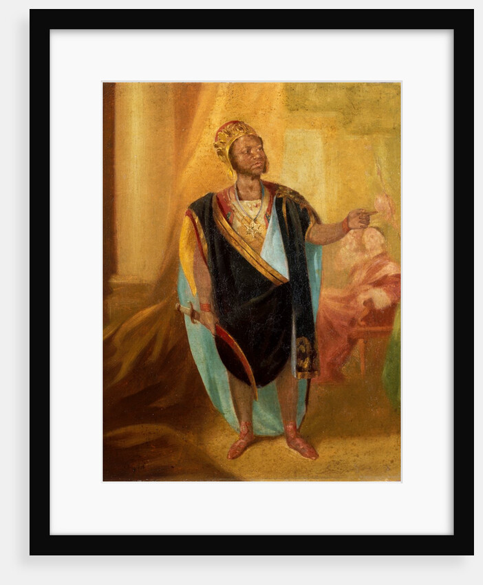 Ira Aldridge as Othello. England, mid-19th century by Unknown