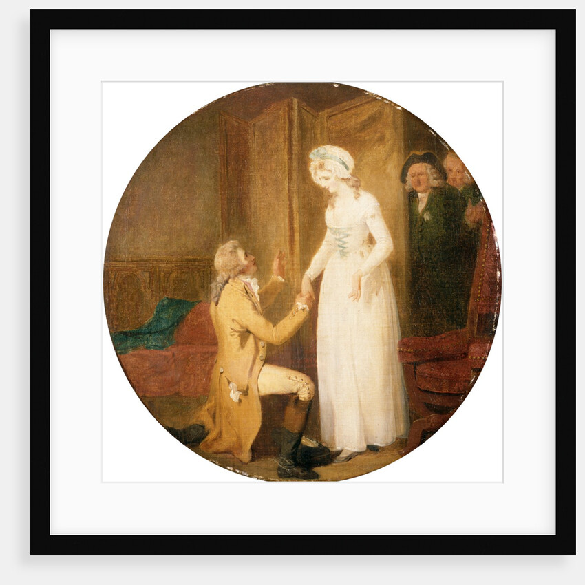 She Stoops To Conquer by Francis Wheatley