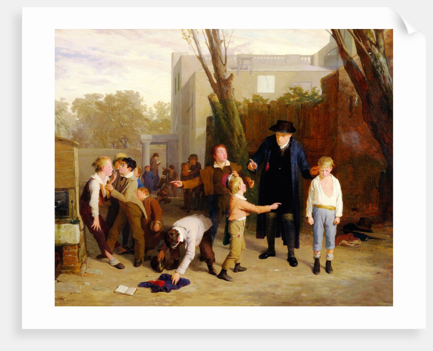 The fight interrupted by William Mulready
